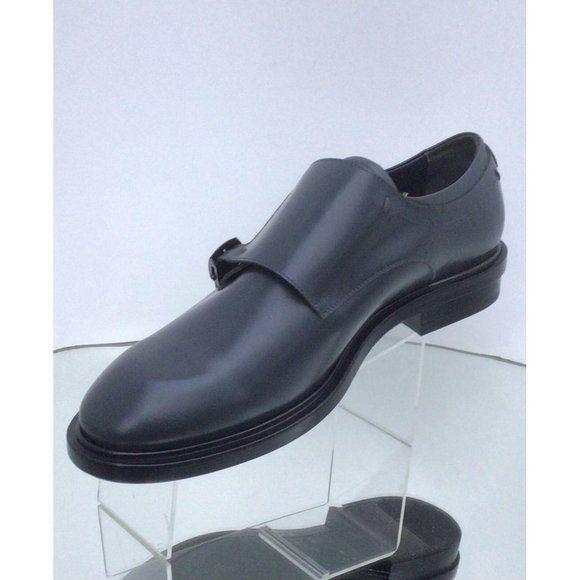 NEW CALVIN KLEIN ITALY Collection Double Monk Strap Shoes (Size 41.5) - Picture 1 of 11